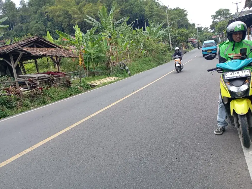 Jual tanah pinggir jalan raya ciwidey