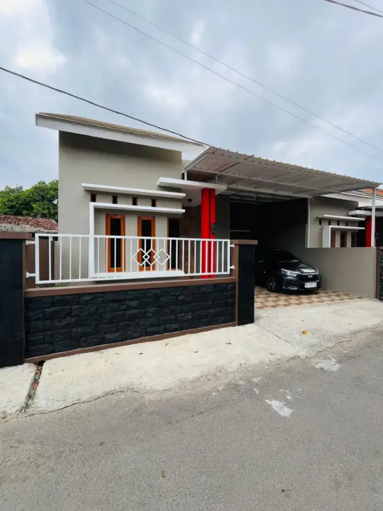 Murah Rumah Modern Tanah Luas Dekat SMK Sayegan