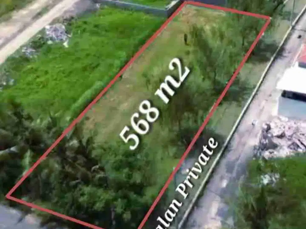 Tanah zona pemukiman lodtunduh ubud bali
