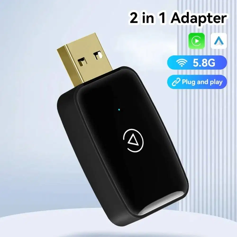 Wireless CarPlay Adapter USB Dongle Android Auto Bluetooth 5.0 - PS-U2
