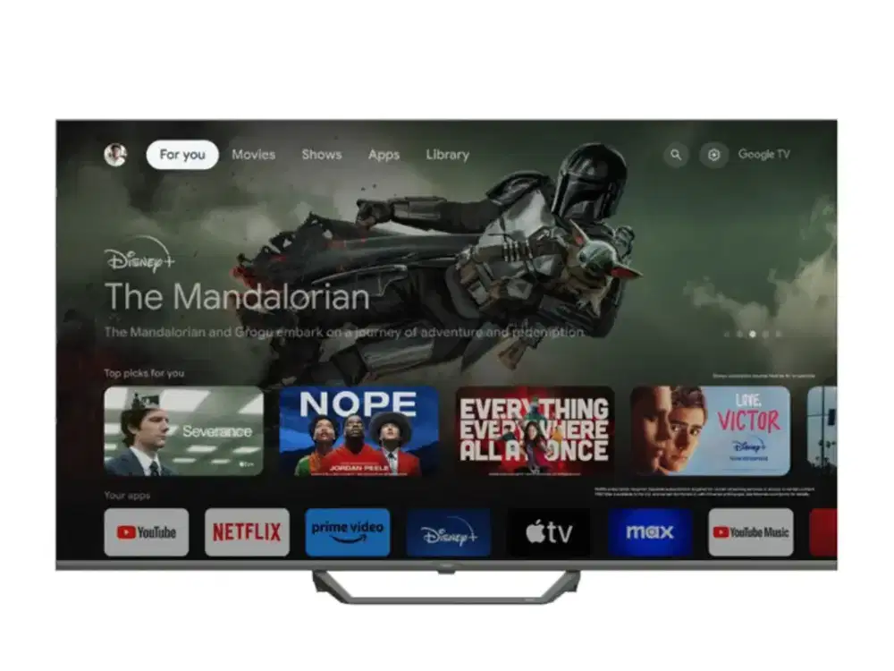 AQUA QLED 4K GOOGLE TV 65 INCH
AQT65S80EUX