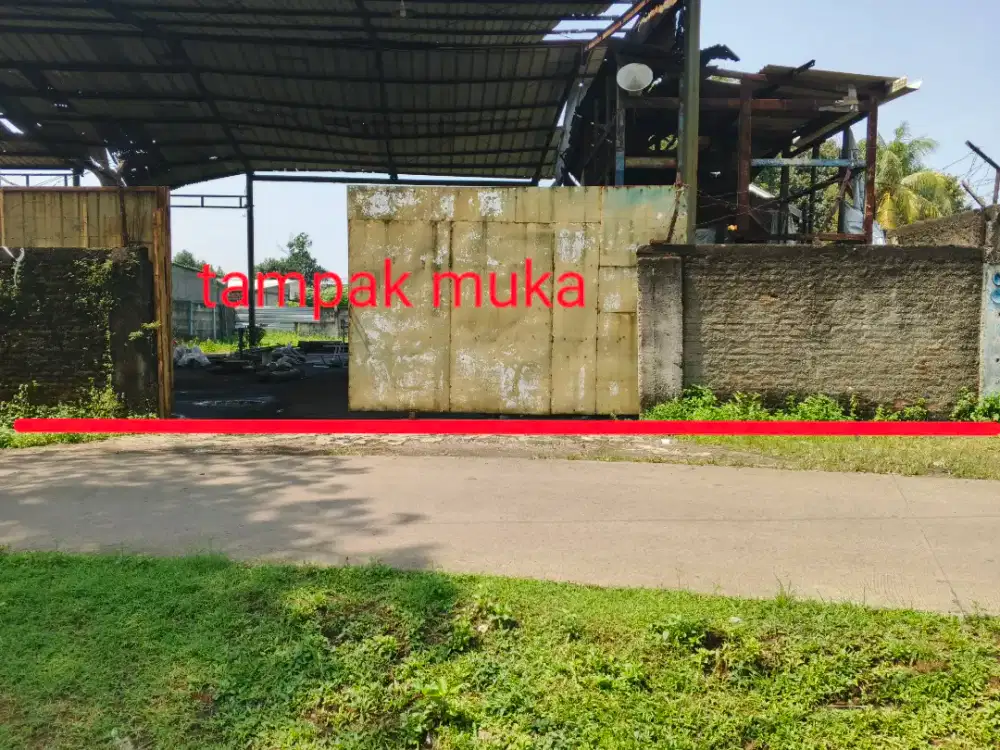 Jual tanah pinggir jalan
