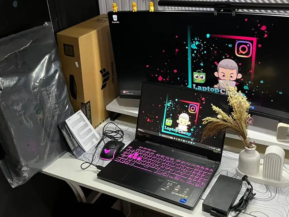 Asus TUF F15 RTX 4070 140W i7 13620H Second Likenew