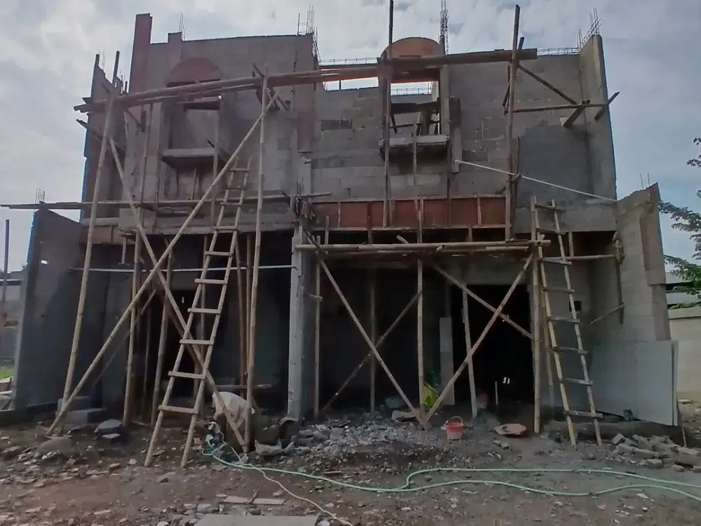 Rumah lubang buaya tmii bambu apus 20 unit cash kpr dp fleksibel
