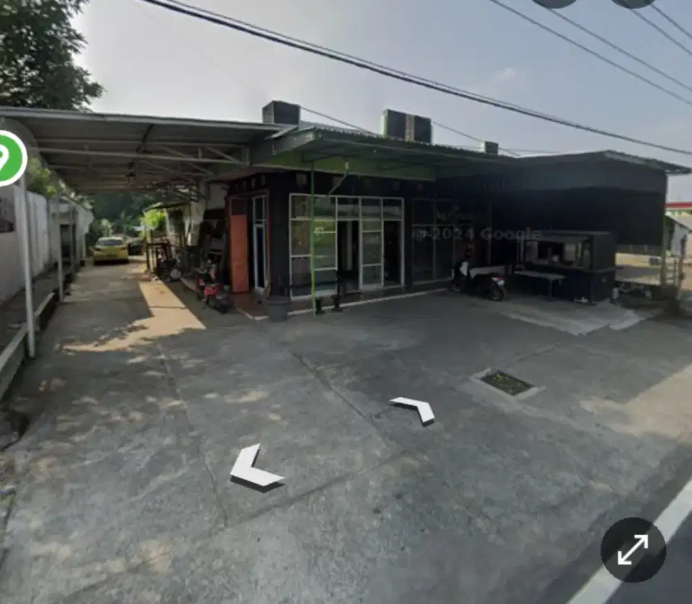 Ruko/bangunan Disewakan jejeran pom bensin, Bonus tanah 1000m²