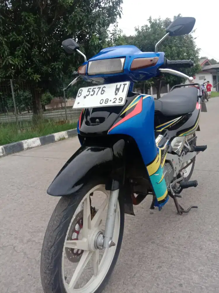 Satria lumba mesin Alus banget pajek idup ss lengkap plat tanggerang