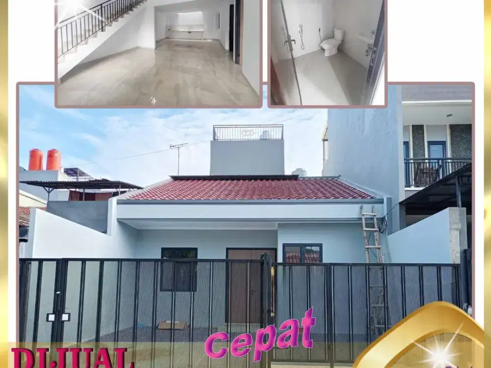DIJUAL MURAH BARU RENOV 8 X 15 KALIDERES PERMAI JAKARTA BARAT