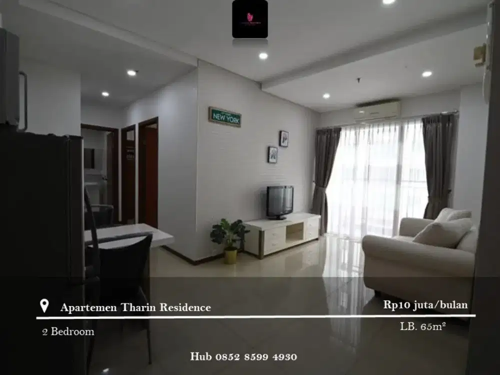 Disewakan Apartement Thamrin Residence Mid Floor 2BR Full Furnished