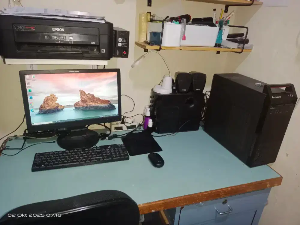 Dijual Komputer PC Lenovo 1 Set