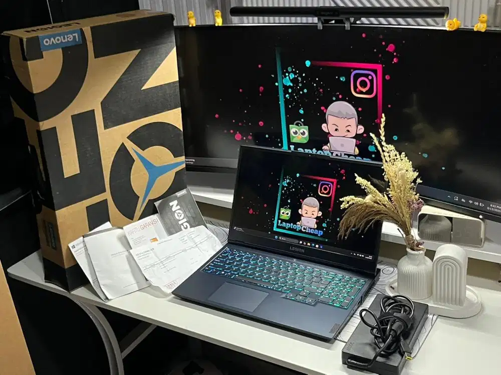 Lenovo Legion 5 RTX 3060 130W Ryzen 7 5800H Second Likenew