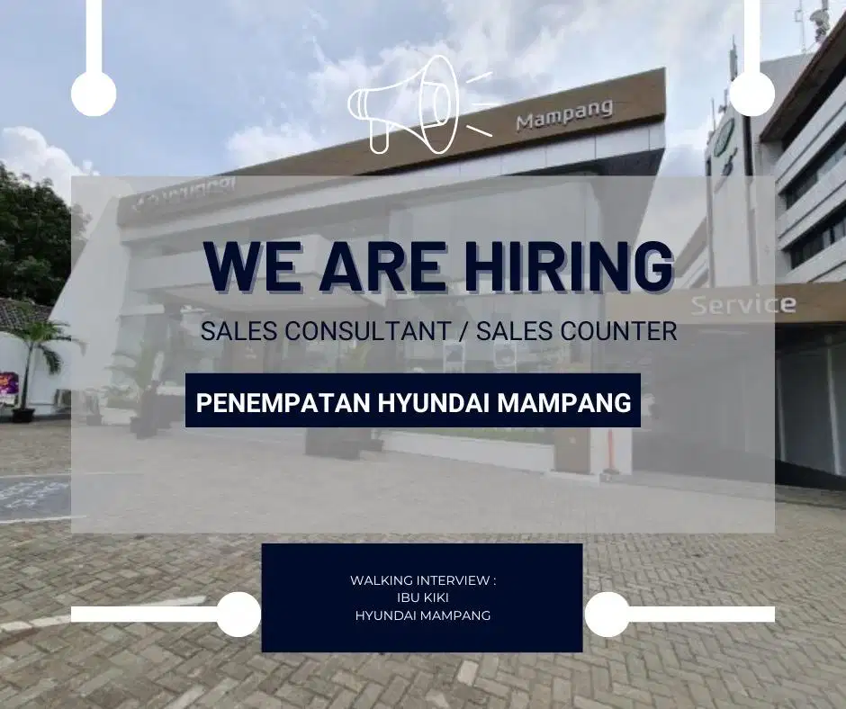 SALES CONSULTANT/SALES COUNTER