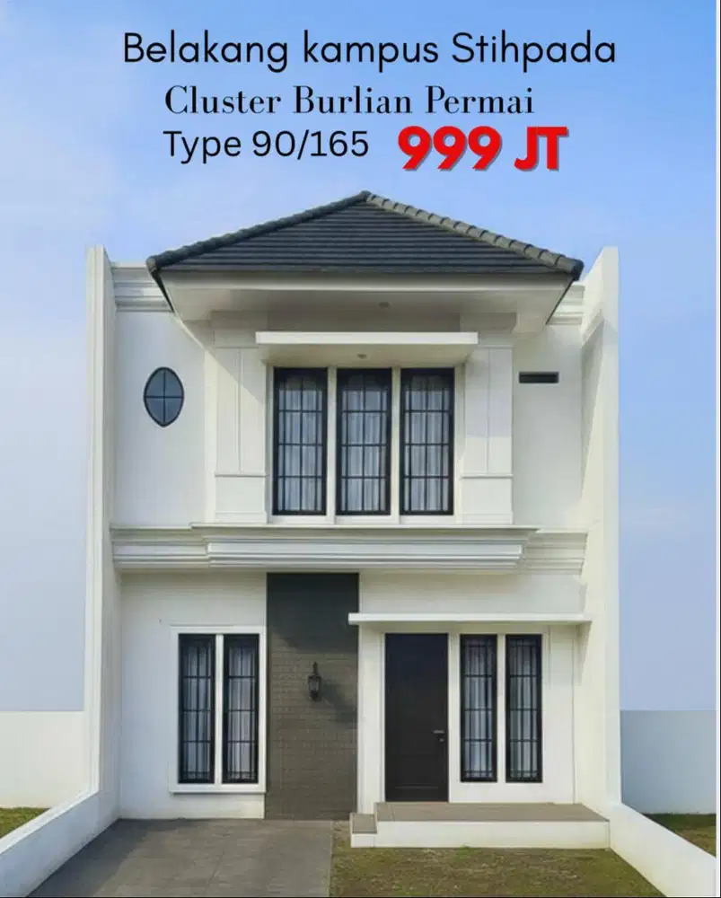 Rumah Mewah Harga Bersahabat di Sukabangun 2 Palembang!