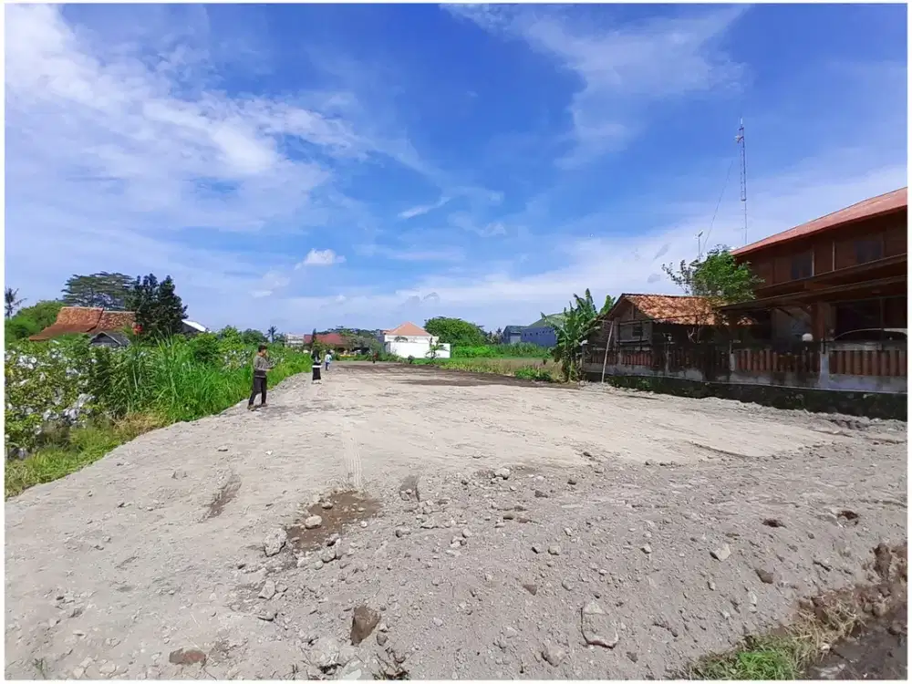 Tanah Murah Jogja Dekat HYATT di Jl Damai