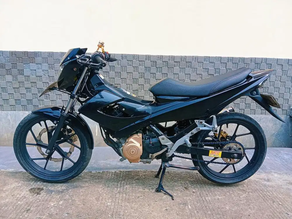 58@:PAJAK ON F KAB SATRIA FU 150 KARBU HITAM