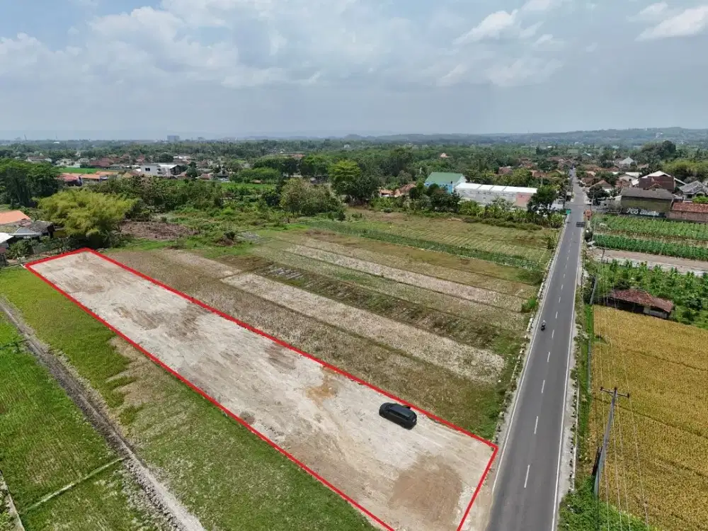 Tanah Jogja  Strategis di Sidokarto Godean, Dekat Fasilitas Umum