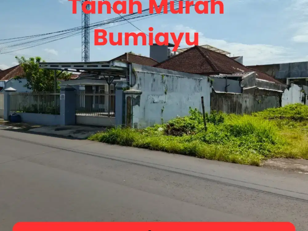 Dijual Tanah di Bumiayu