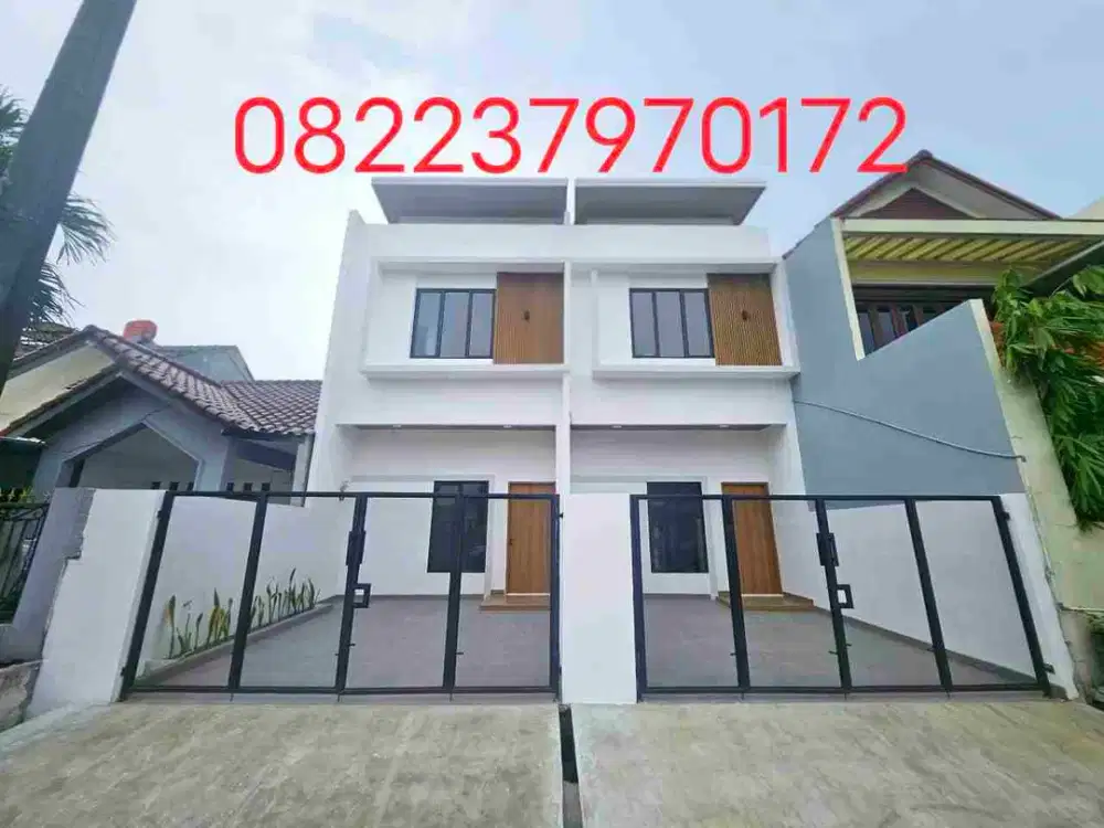 Dijual Rumah Baru Minimalis Bulevard Hijau  di Harapan Indah Bekasi