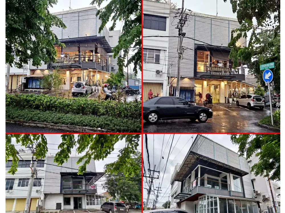 Disewakan Bangunan 3 Lt Ex Cafe Kertajaya Indah
