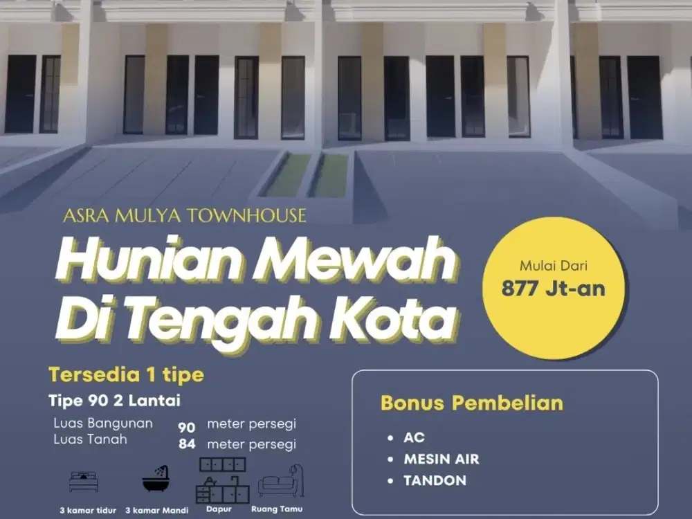 DIJUAL RUMAH 2 LANTAI DIMAKASSAR, JALAN BATUA RAYA