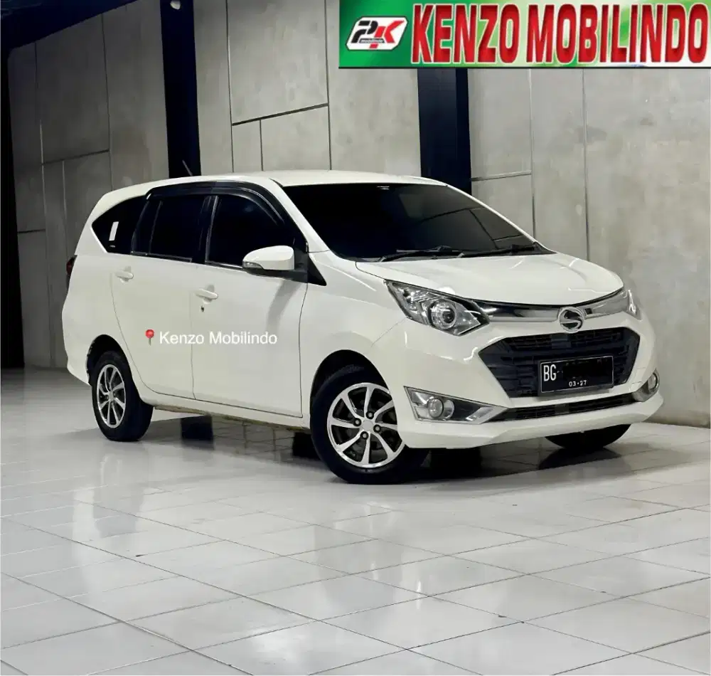 sigra 1,2 R AT 2017/2018 putih,tgn 1 km 68rb seperti baru dp 20jt