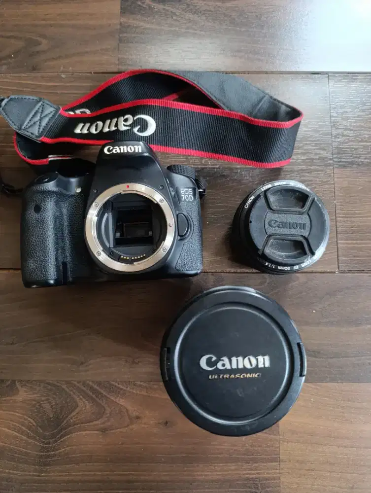 Kamera Canon 70D dan Lensa