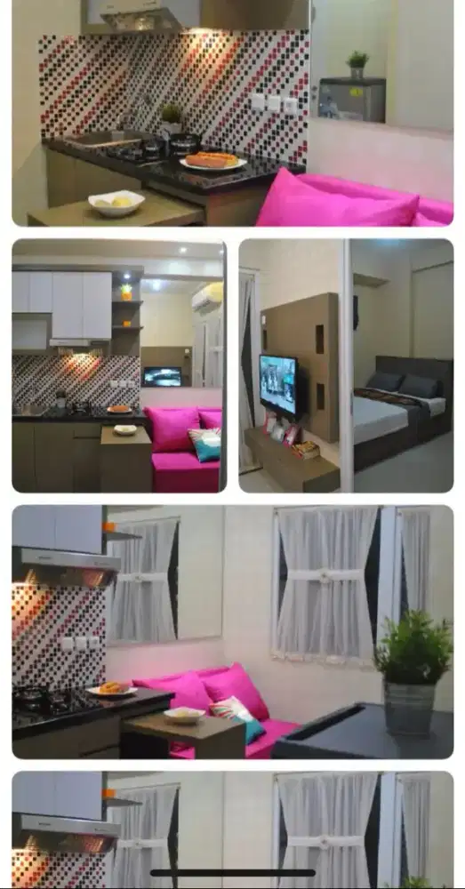 DIJUAL 2 kamar tidur APARTEMEN GREEN PRAMUKA MALL
