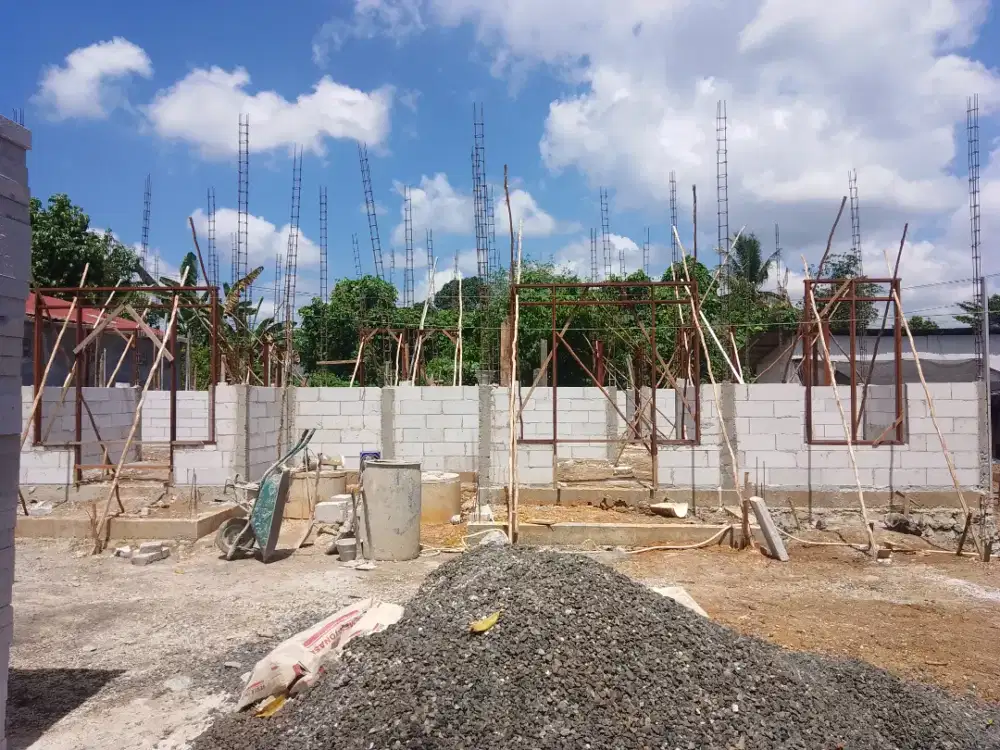 PROMO HANYA 2 UNIT RUMAH TENGAH KOTA BANJARBARU PROSES PEMBANGUNAN