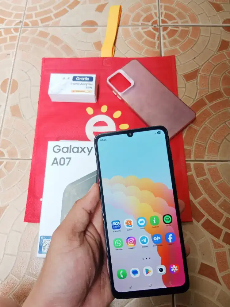 SAMSUNG A07 RAM 4+4/64GB FULLSET