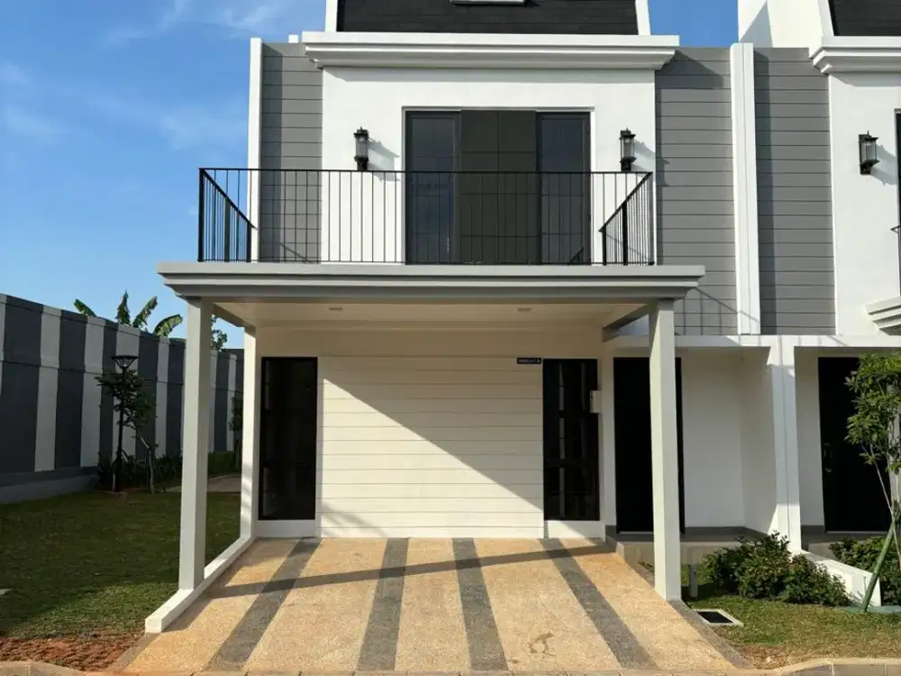 Disewakan Rumah Attic Furnished Kamar 2 di Wisteria De Maison Ujung Menteng siap huni Jakarta