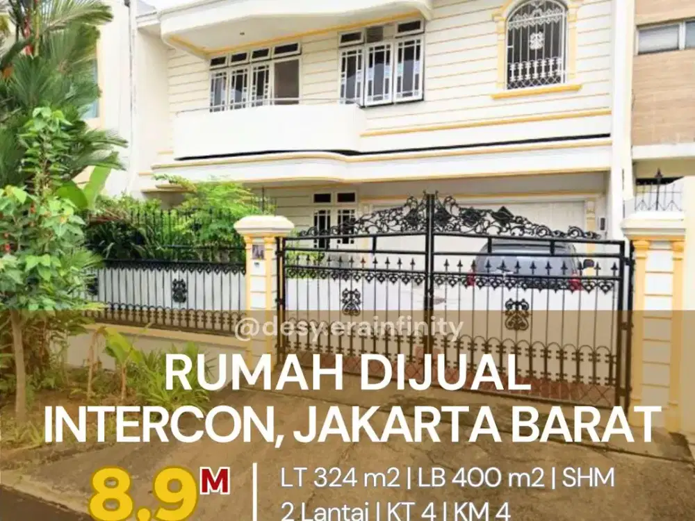 Dijual Rumah di Intercon, Jakarta Barat