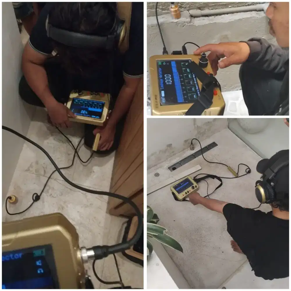 Alat deteksi kebocoran pipa bawah tanah