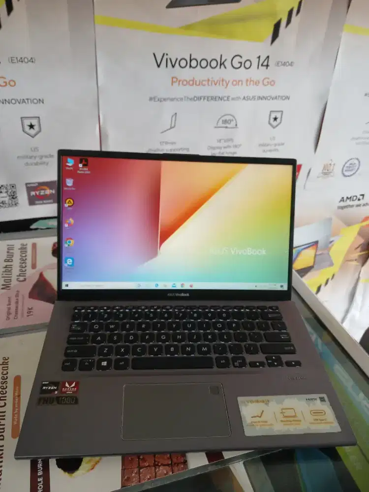 Laptop Asus Vivobook A412D Amd Ryzen 3 3200U Ram 8 Ssd 256