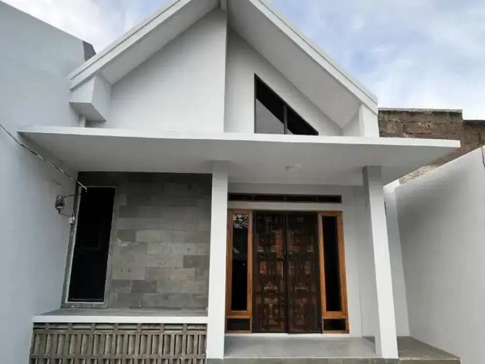DIJUAL RUMAH SIAP HUNI SCANDINAVIAN STYLE CIKAJANG RAYA ANTAPANI