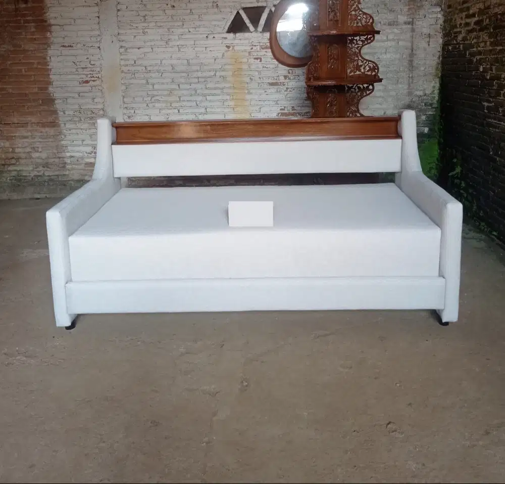 dijual sofabed full jati