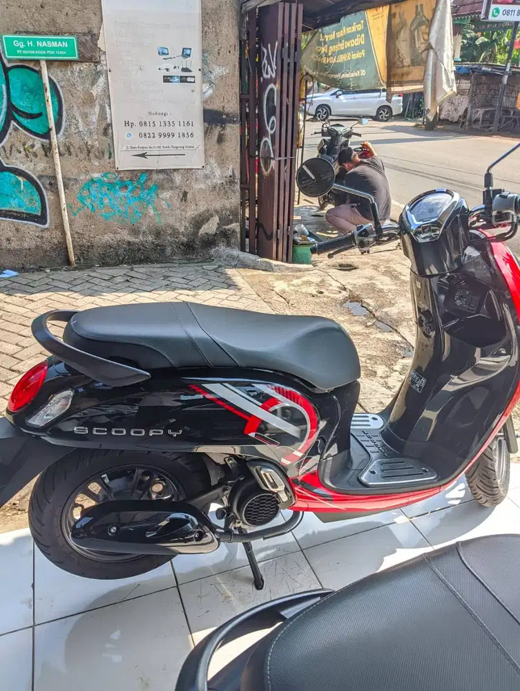 SCOOPY Tahun 2024 Km 900 Perak - Maulana Motor
