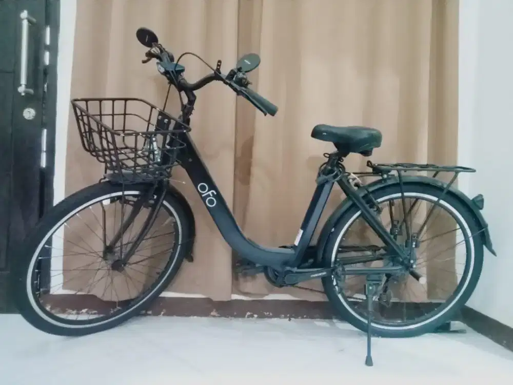 Sepeda OFO PASIFIC AMERICANO Dewasa, 7 Speed Warna Hitam