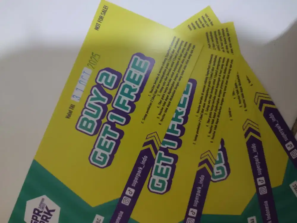 Voucher Tiket Super Park