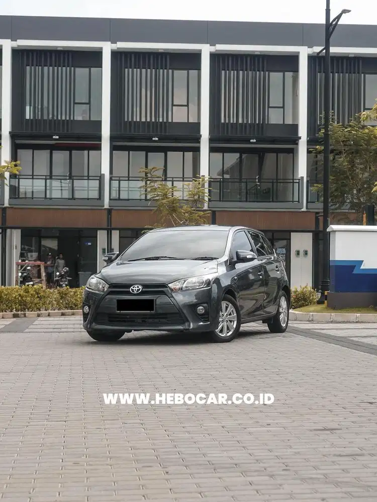 Yaris E 2014 abu abu