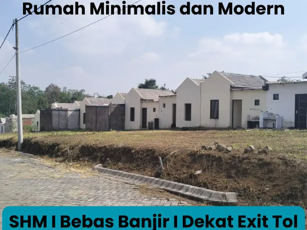 Dijual Rumah Murah Minimalis dan Modern