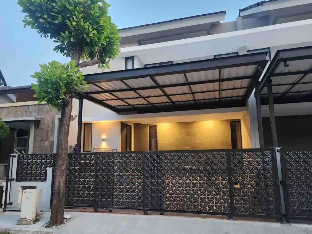 Full Furnished..! Rumah Baru Candi Golf Siap Huni