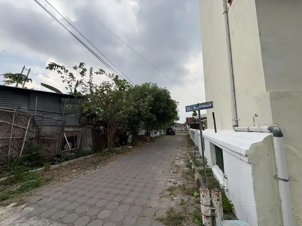7 Menit ke RSA UGM — Tanah SHM Row Jalan 5 m, cocok Hunian, Kos