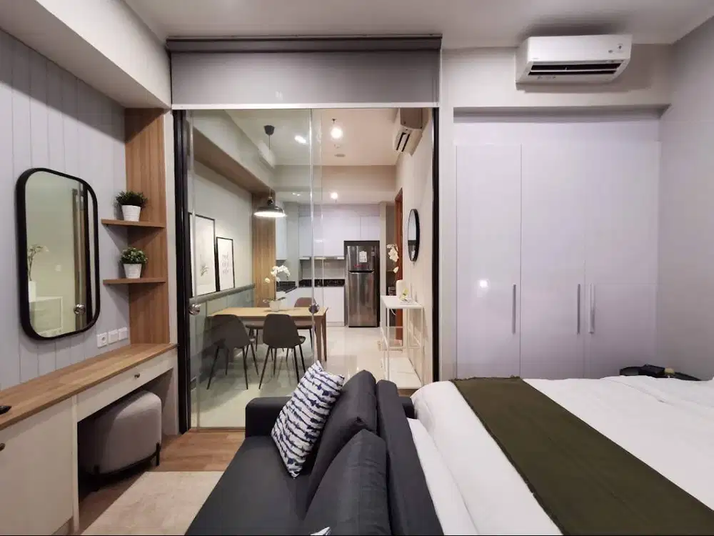Disewakan Condo Taman Anggrek Residences 1+1 Bedrooms Fully Furnish