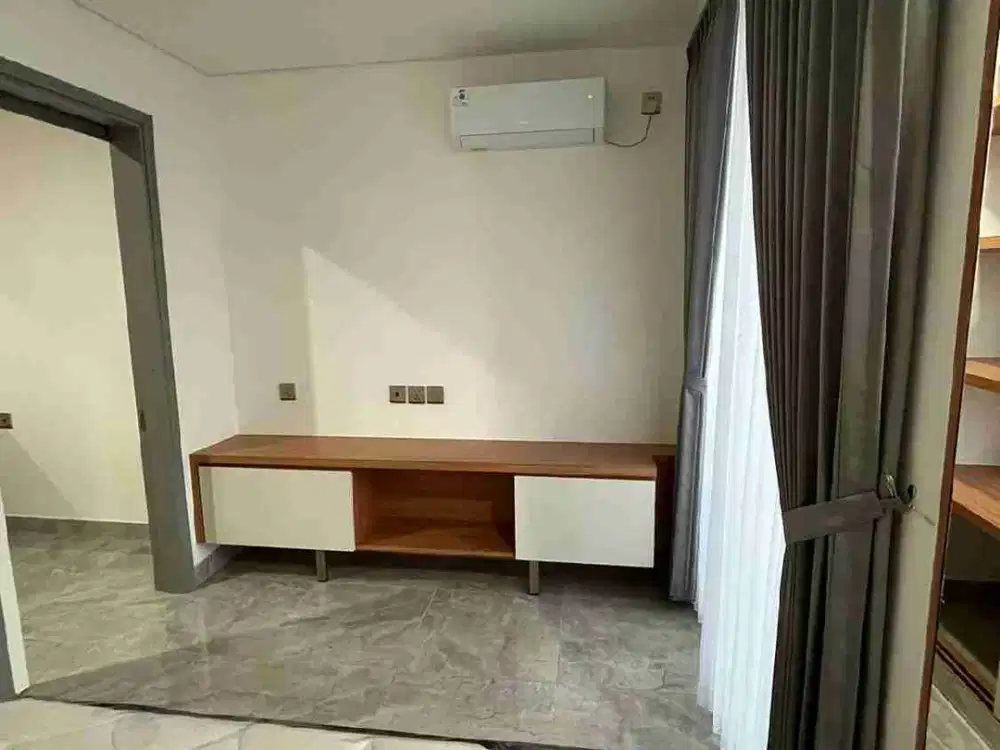disewakan apartement avenue88 full furnish 1 br + ada kitchenset terpisah sama kamar ada AC 2 kasur 1 kulkas