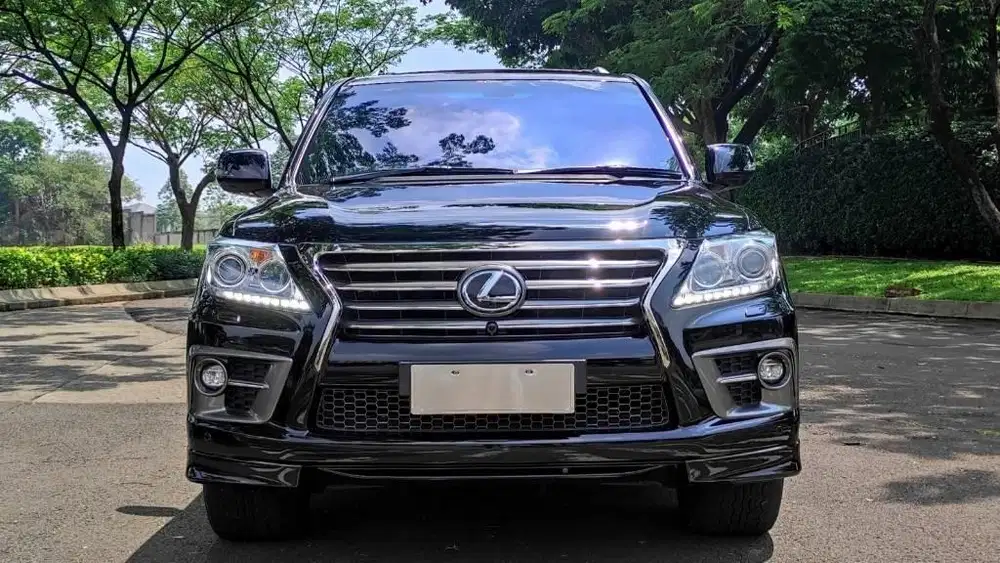 Lexus LX570 F Sport Nik 2014 Facelift KM Asli 37rb, Record lengkap