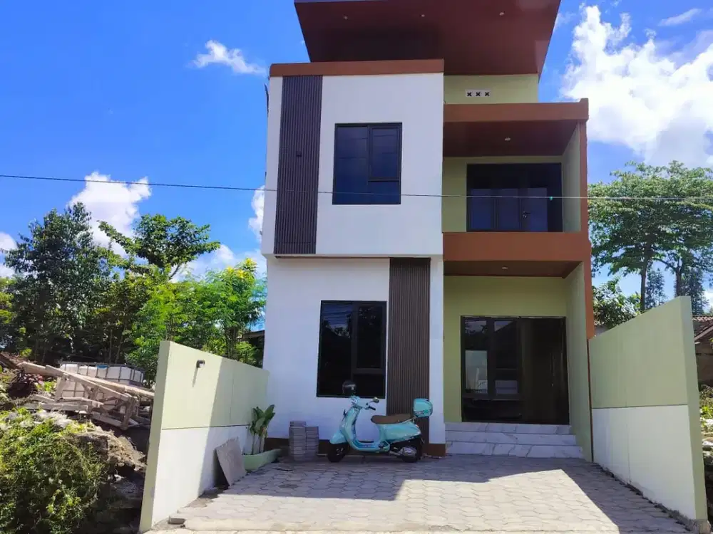 Rumah Baru Siap Huni Lokasi Dekat Kampus Widya Mataram Gamping Sleman