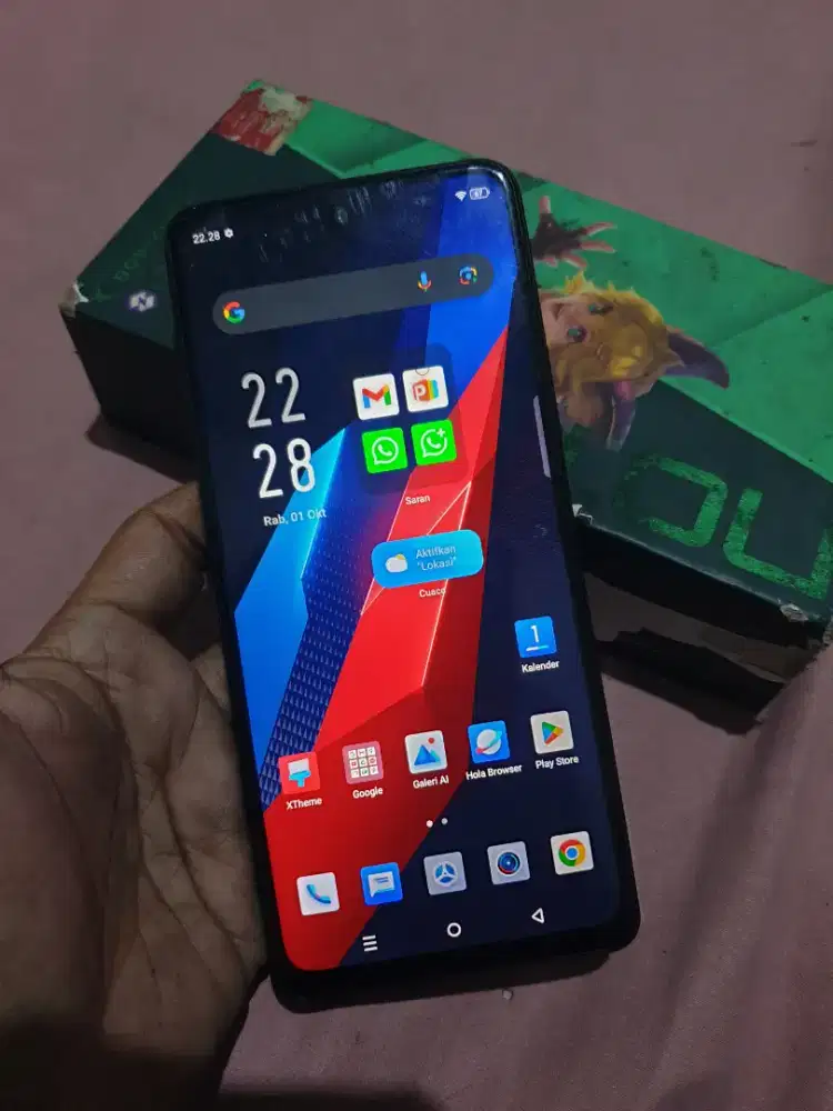 Infinix note 30 nfc 8/256 fullset