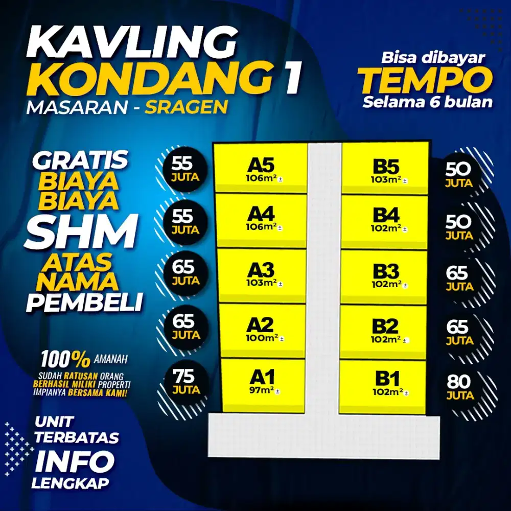 Tanah Kavling Murah
