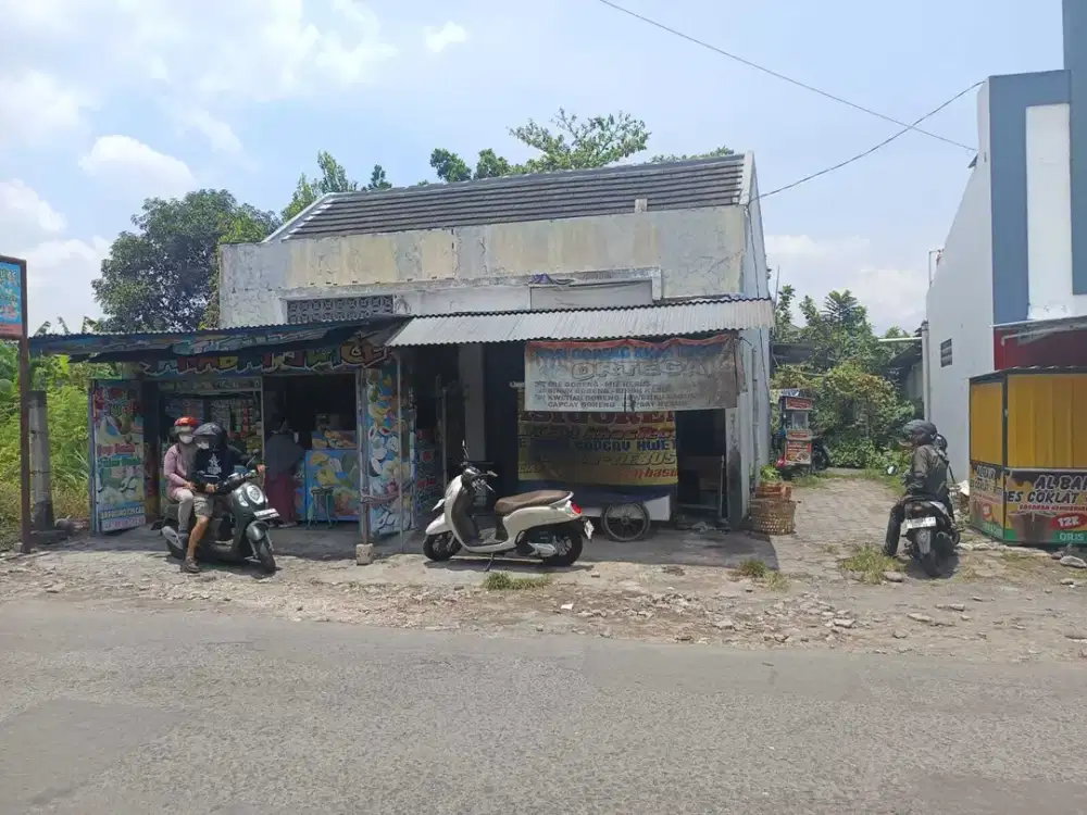 Tanah Bagus Tepi jalan utama cocok buat usaha Di Pandega Dekat UGM