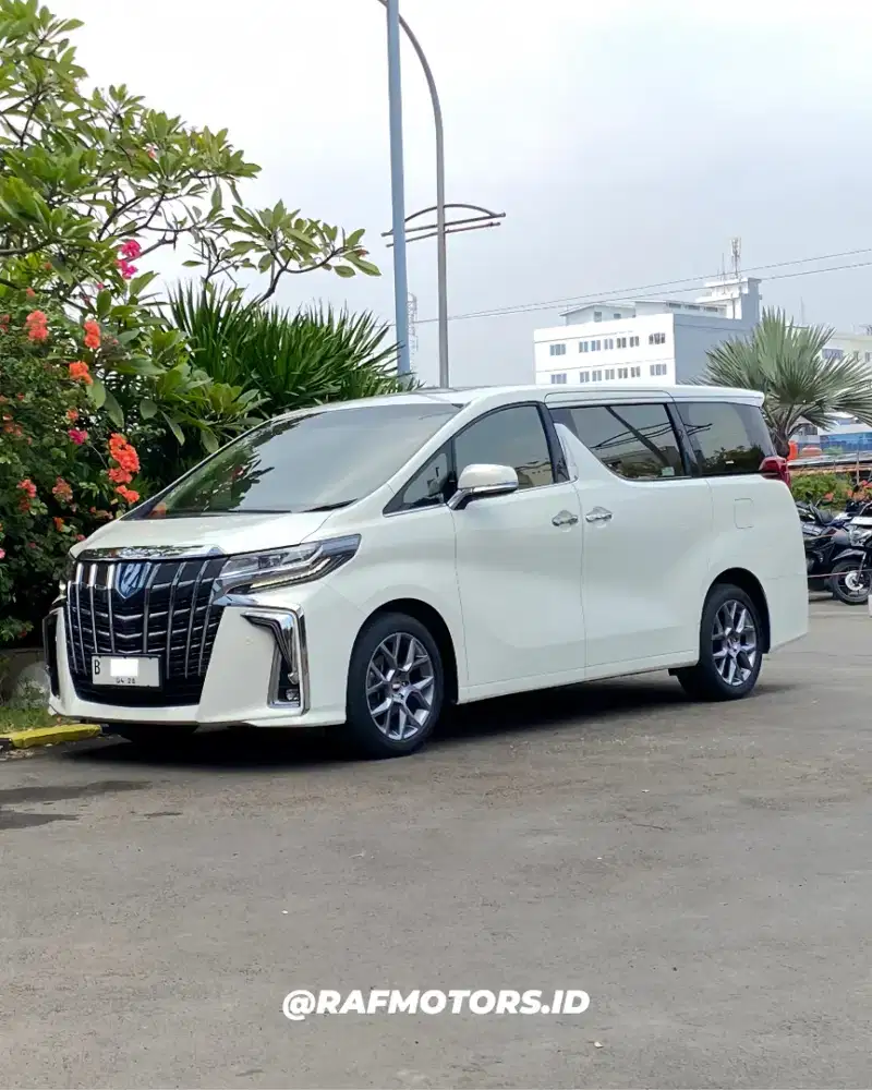 Toyota Alphard Facelift 2.5 G Atpm 2019 Looks Nik 2017 AT Putih