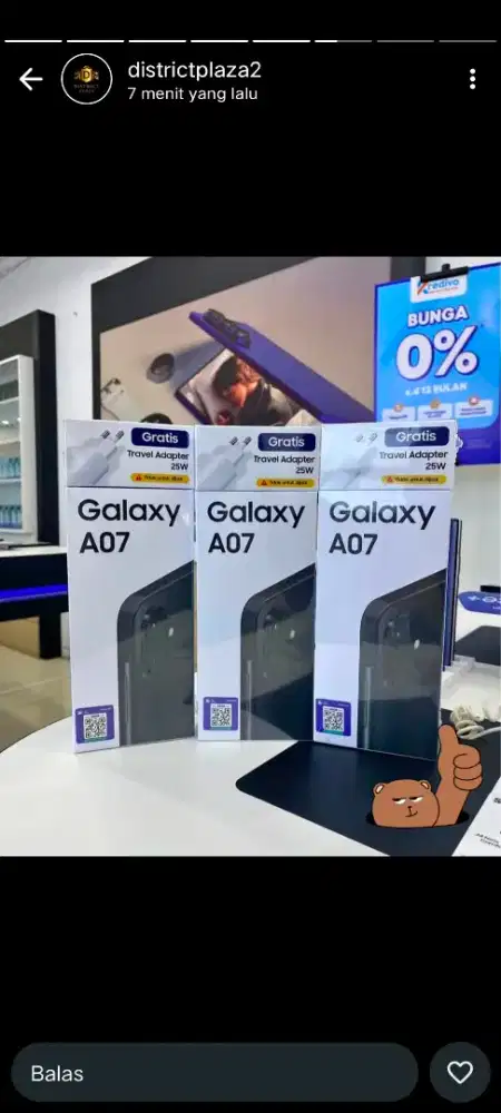 Samsung a07 terbaru